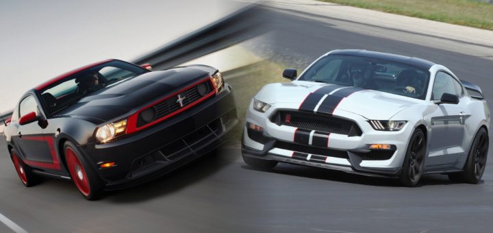 2017 Boss 302 Vs 2016 Shelby Gt350r Ford Authority Clash Of Ans 2017 Boss 302 Vs 2016 Shelby Gt350r