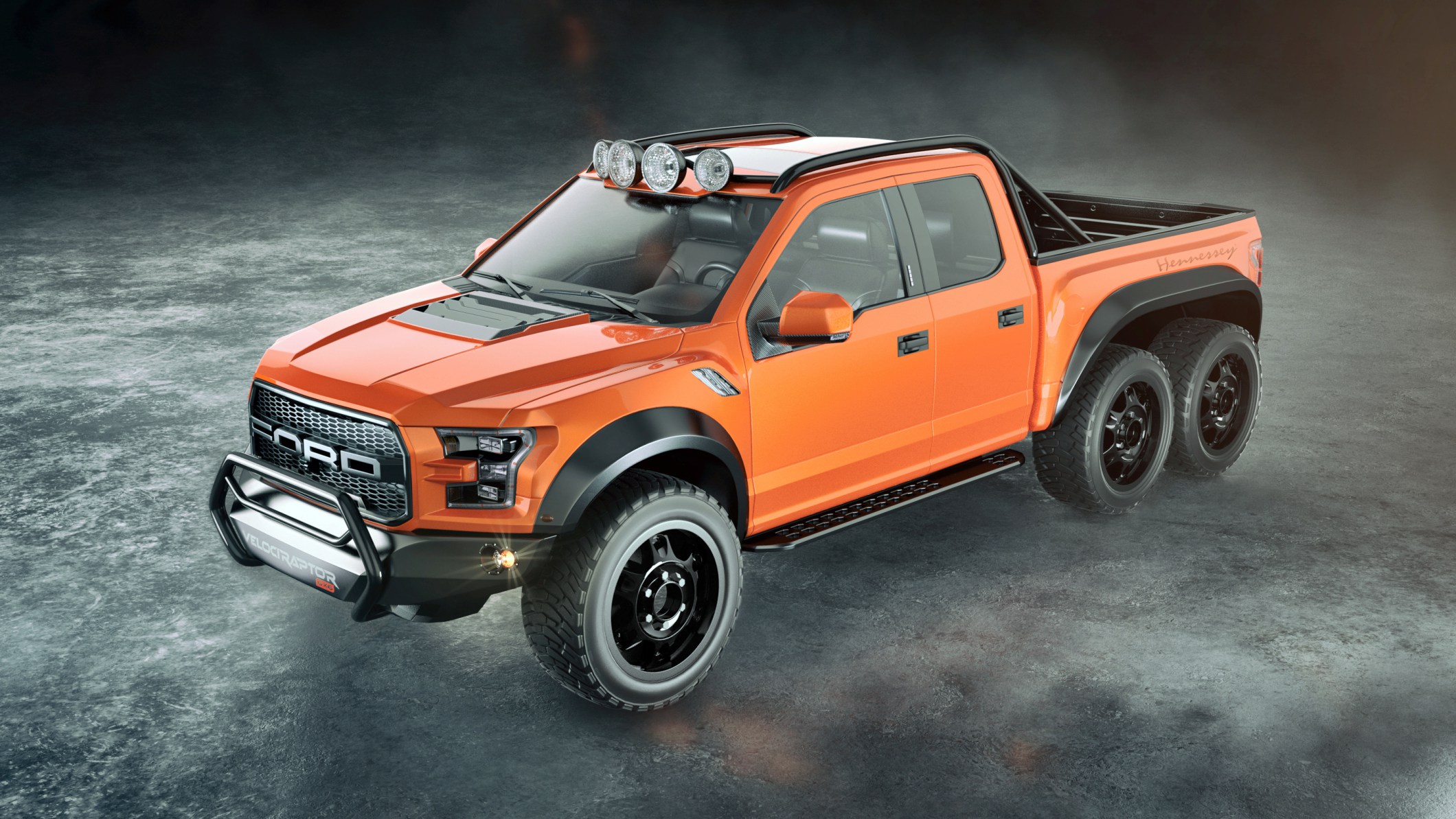 Hennessey Announces An F 150 Raptor 6x6 Ford Authority
