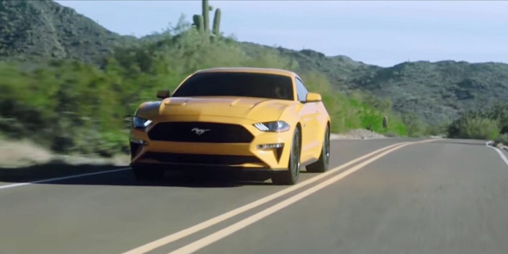 2018 Ford Mustang GT facelift leak - front