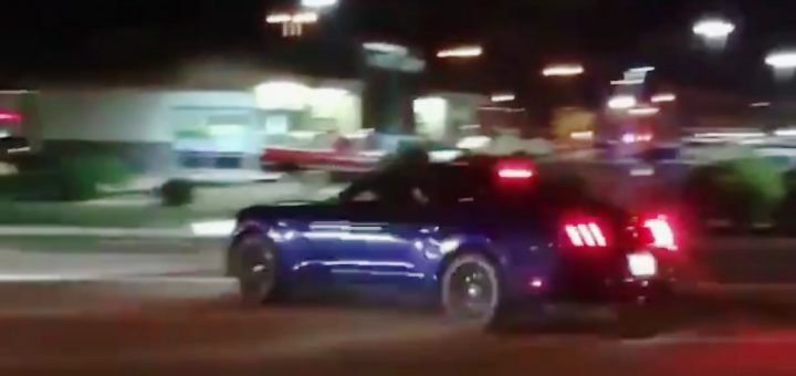 Watch Double Mustang Crash In Scottsdale Ford Authority Two Ford Mustang Drivers Lose Control Within Seconds Of Each Other Video