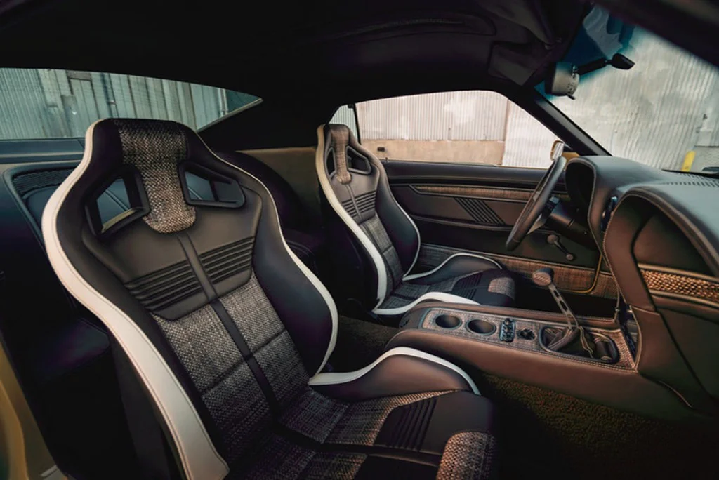 Robert Downeys 1970 Ford Boss Mustang by SpeedKore - SEMA 2017 interior