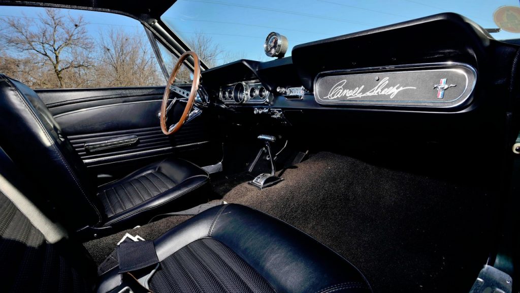 1966 Shelby GT350 interior - Mecum Kissimmee