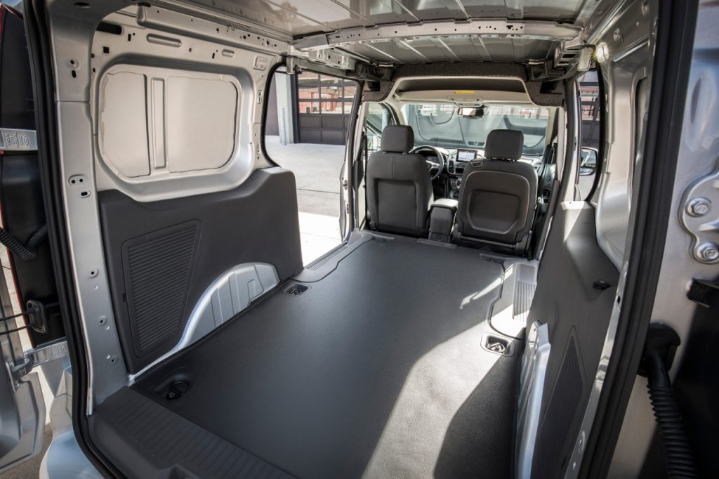Ford Transit Connect interior rear