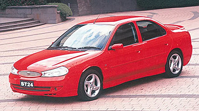 The 1996 Ford Mondeo ST24 - the car that launched Ford's "ST" performance badge.