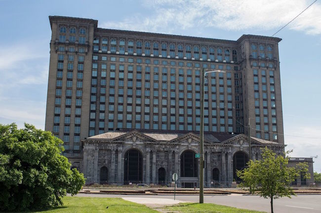 Michigan Central Station in 2016