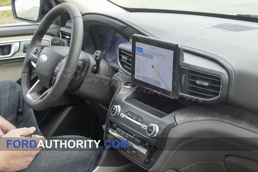 2020 Ford Explorer Interior Revealed In New Spy Pictures