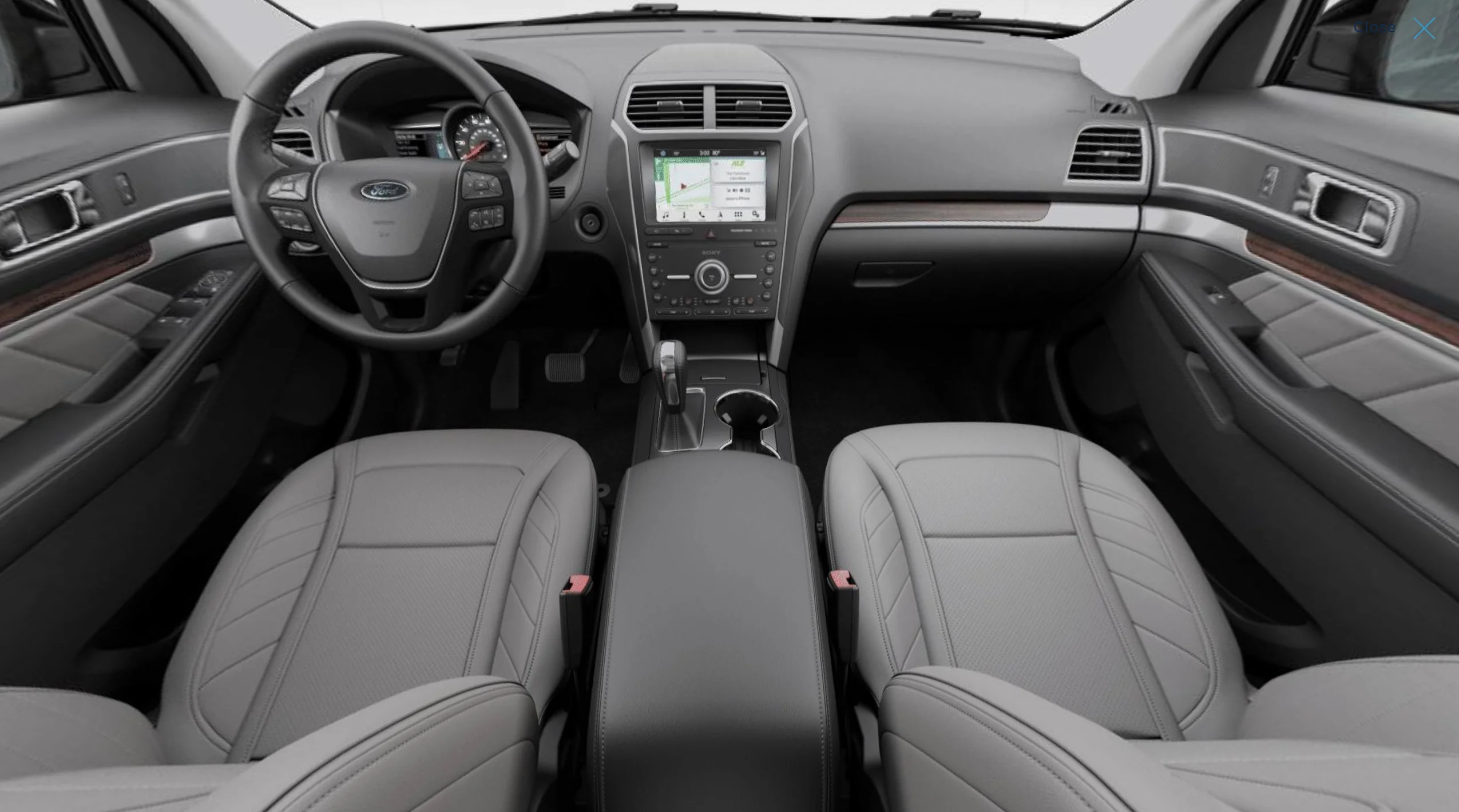 2019 Ford Explorer Limited Medium Soft Ceramic Interior Dt