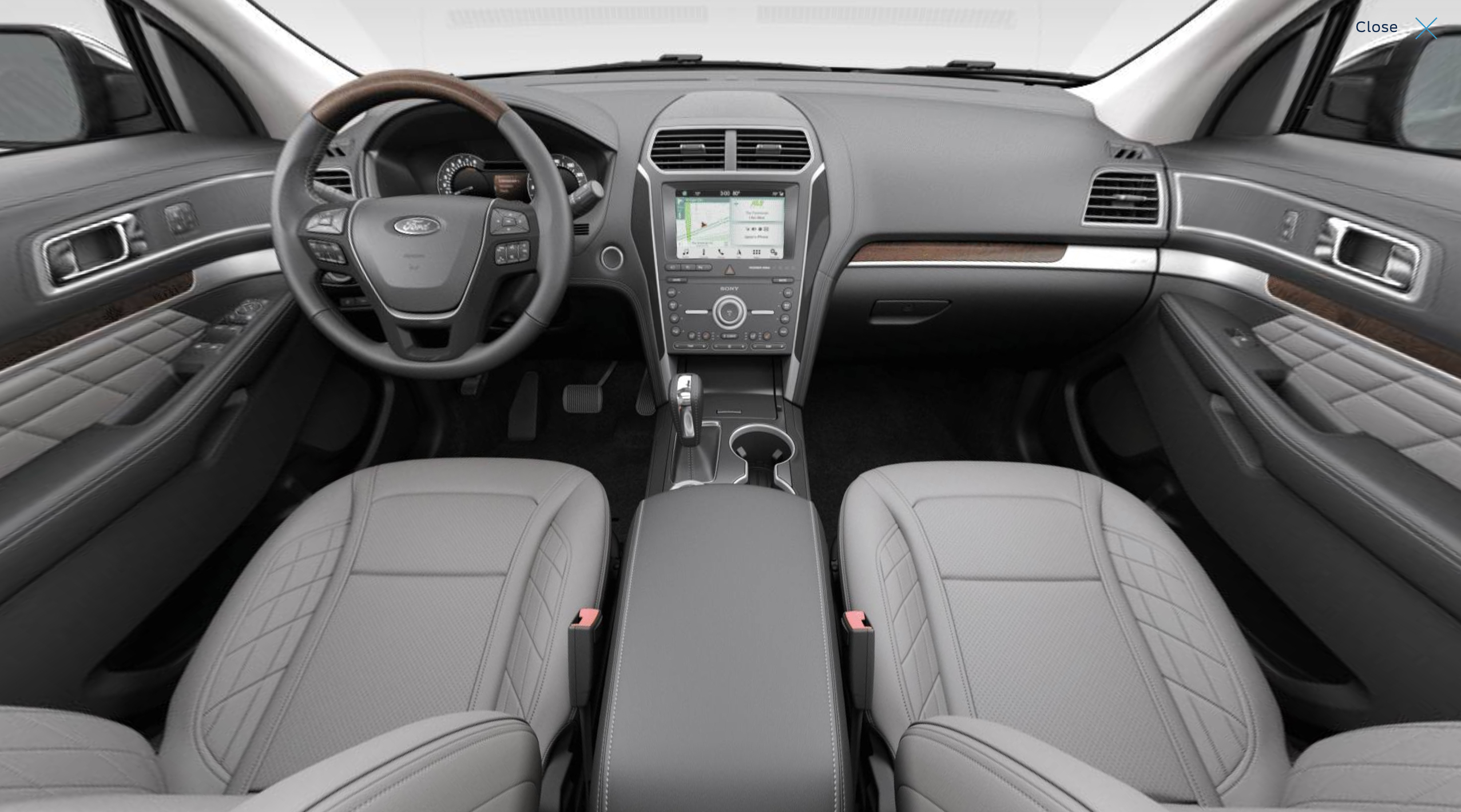 2019 Ford Explorer Platinum Medium Soft Ceramic Interior Dt