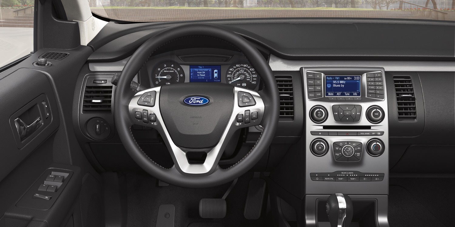 2019 Ford Flex Interior 001 Se Full Instrument Panel Ford