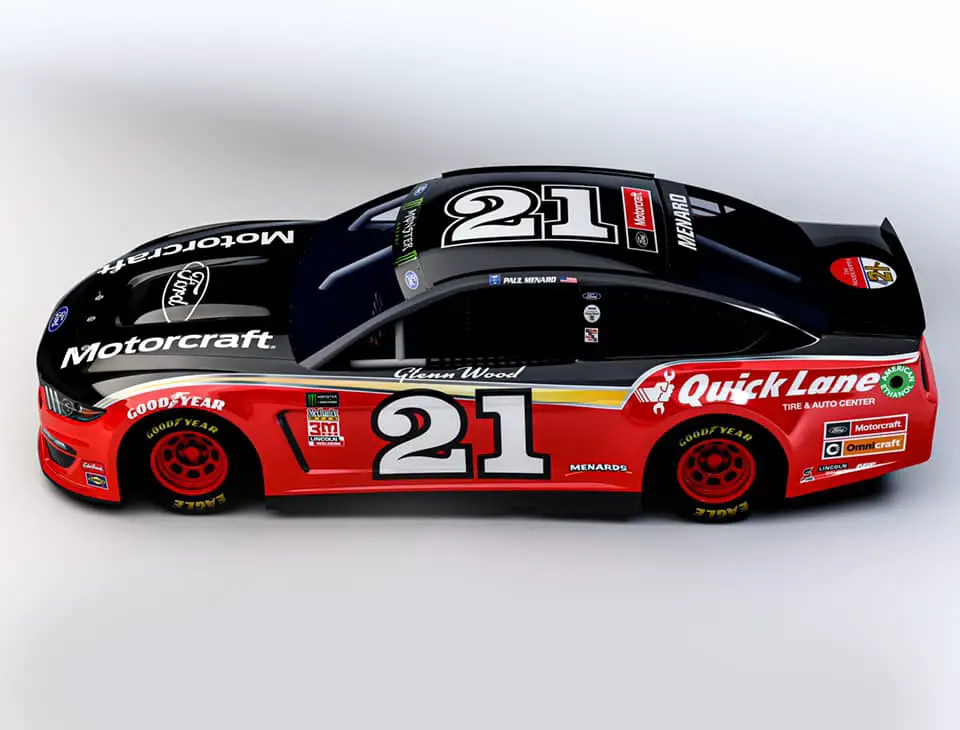 Adelaide sætte ild crack New NASCAR Mustang Pays Tribute To Glenn Wood