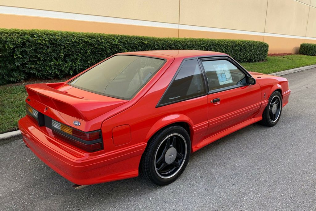 Could This 1993 Ford Mustang Cobra R Set A Fox Body Record