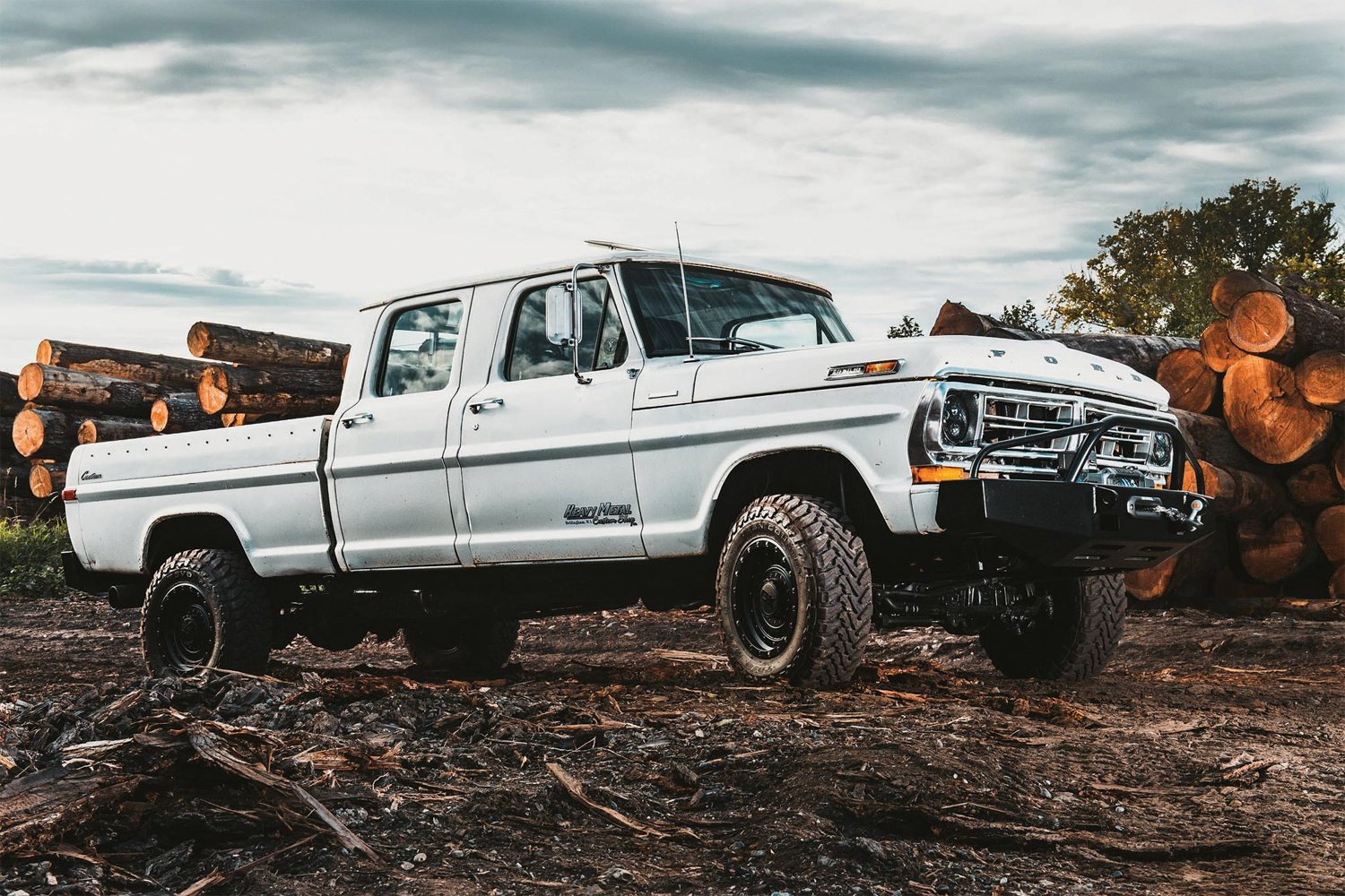 Custom 1972 Ford F 250 Ranch Truck Is Old And New Combined