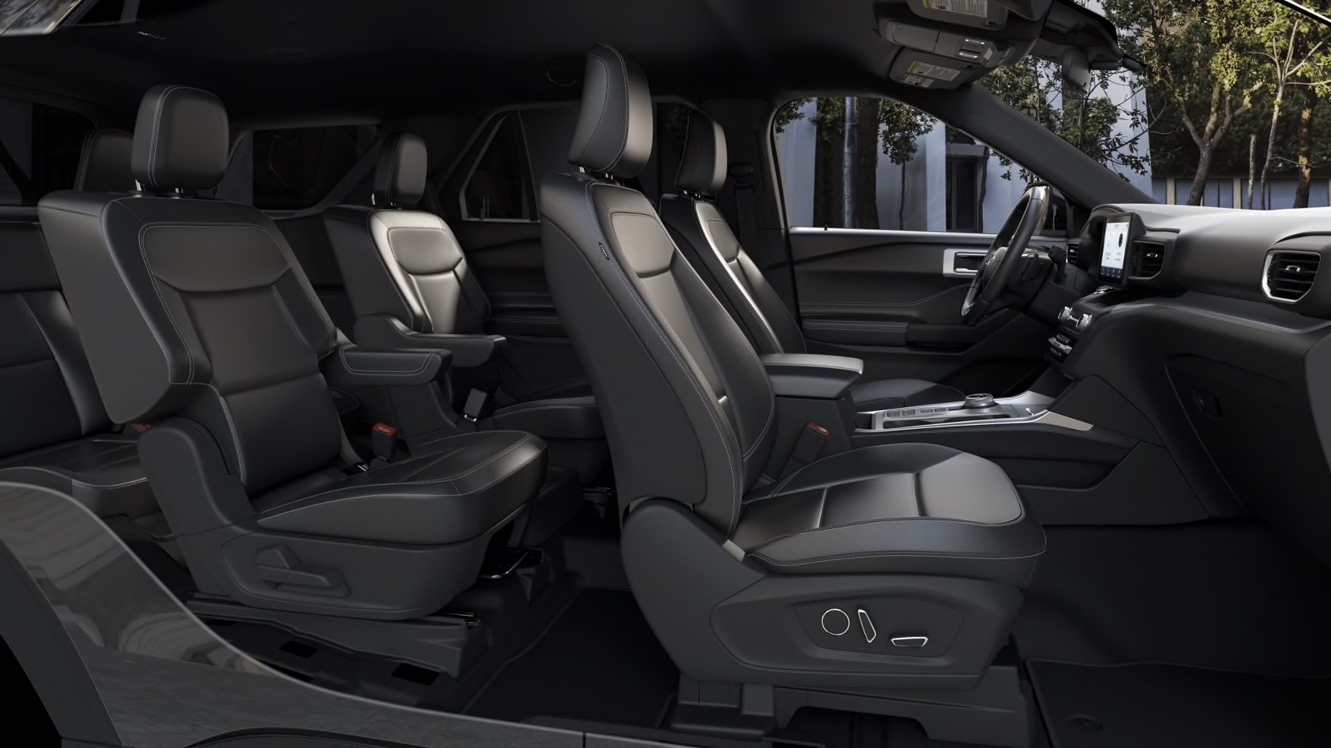 2020 Ford Explorer Xlt Ebony Active X Interior S6 001 Ford