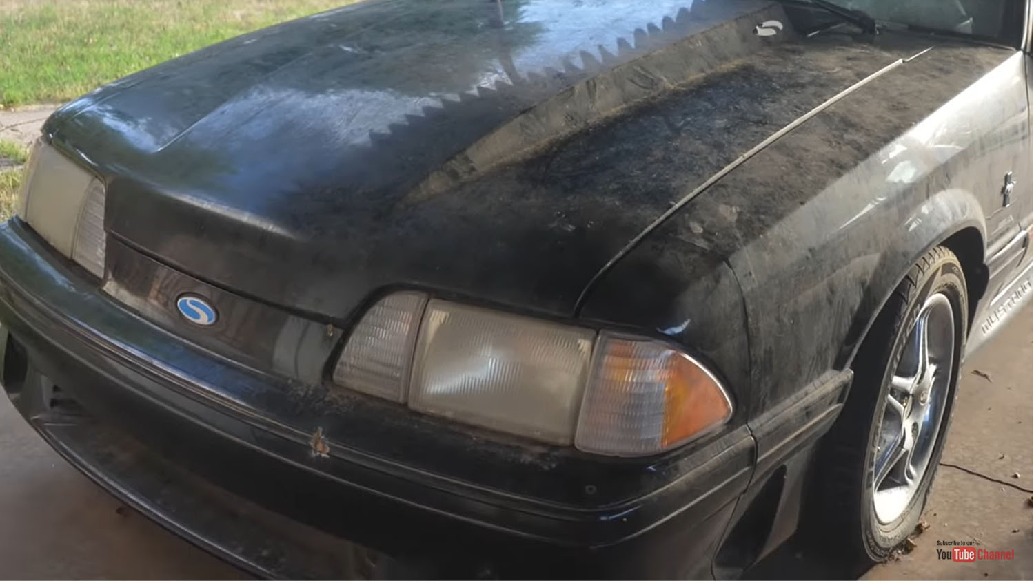 Neighbors Team Up To Restore A Fox Body Mustang For Woman Video