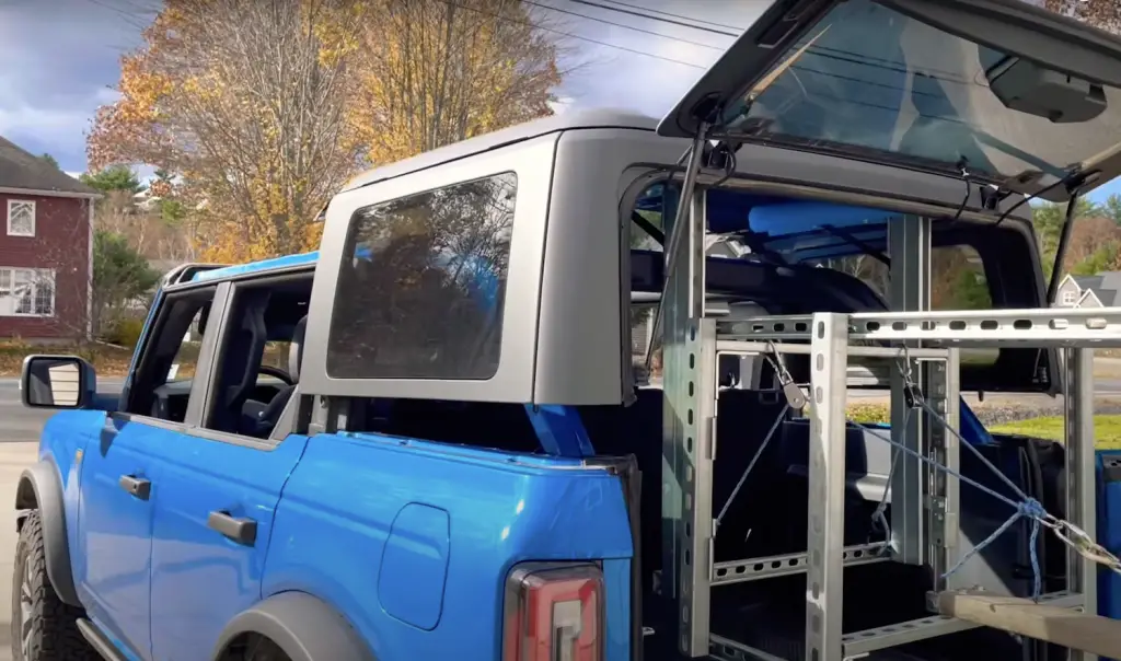 Custom Ford Bronco Hardtop Lift Makes Solo Removal A Breeze Video