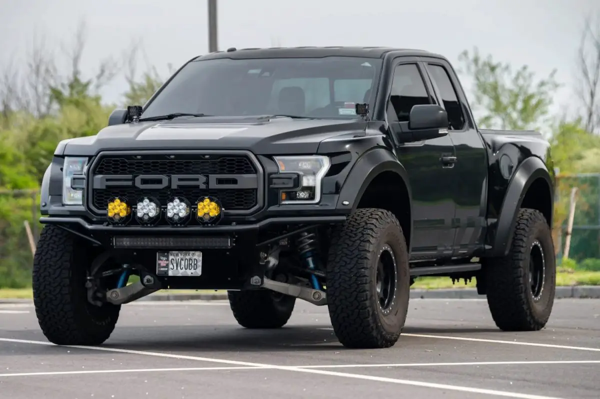 Modified 2017 Ford F 150 Raptor Up For Auction