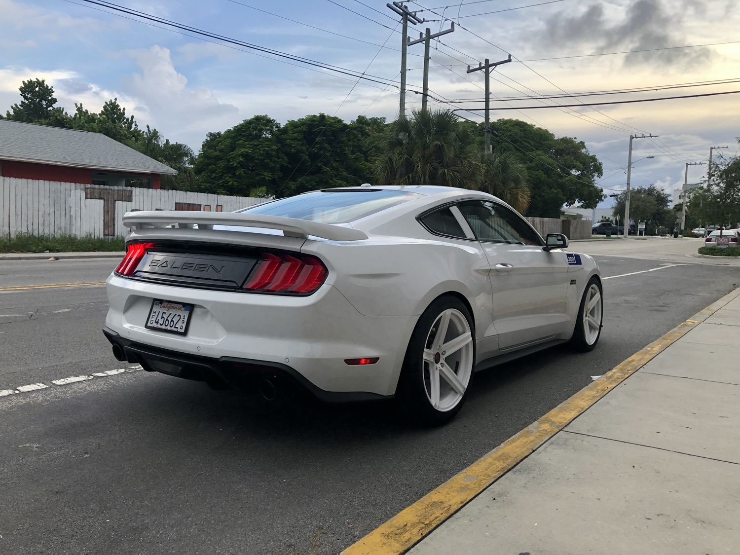 Driving The Saleen Mustang White Label: The Exterior