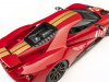 2022-ford-gt-alan-mann-heritage-edition-exterior-005-rear-three-quarters-overhead-view-hood-with-glass-cover-ecoboost-engine