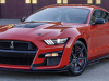2022-ford-mustang-shelby-gt500-carbon-fiber-track-pack-code-orange-exterior-018-front-three-quarters-grille-shelby-snake-logo