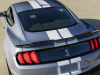 2022-ford-mustang-shelby-gt500-heritage-edition-exterior-037-high-rear-three-quarters-stripes-spoiler-decklid-snake-logo-tail-lights