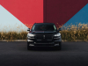 2022-lincoln-aviator-jet-appearance-package-manufacturer-photos-exterior-018-infinite-black-front-headlamps-grille-lincoln-logo