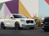 2022-lincoln-aviator-jet-appearance-package-manufacturer-photos-exterior-039-pristine-white-on-left-infinite-black-on-right-front-three-quarters