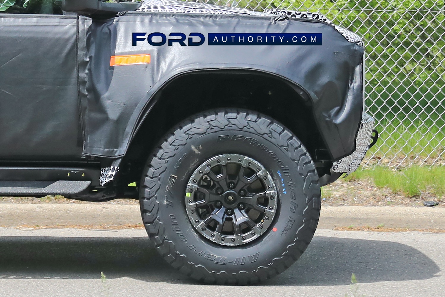 New 2023 Ford Bronco Raptor Pictures Reveal More Exterior Details