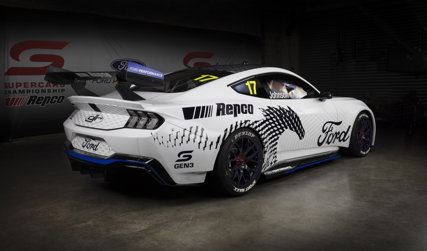 2023 Ford Mustang GT Supercar Race Car Officially Debuts