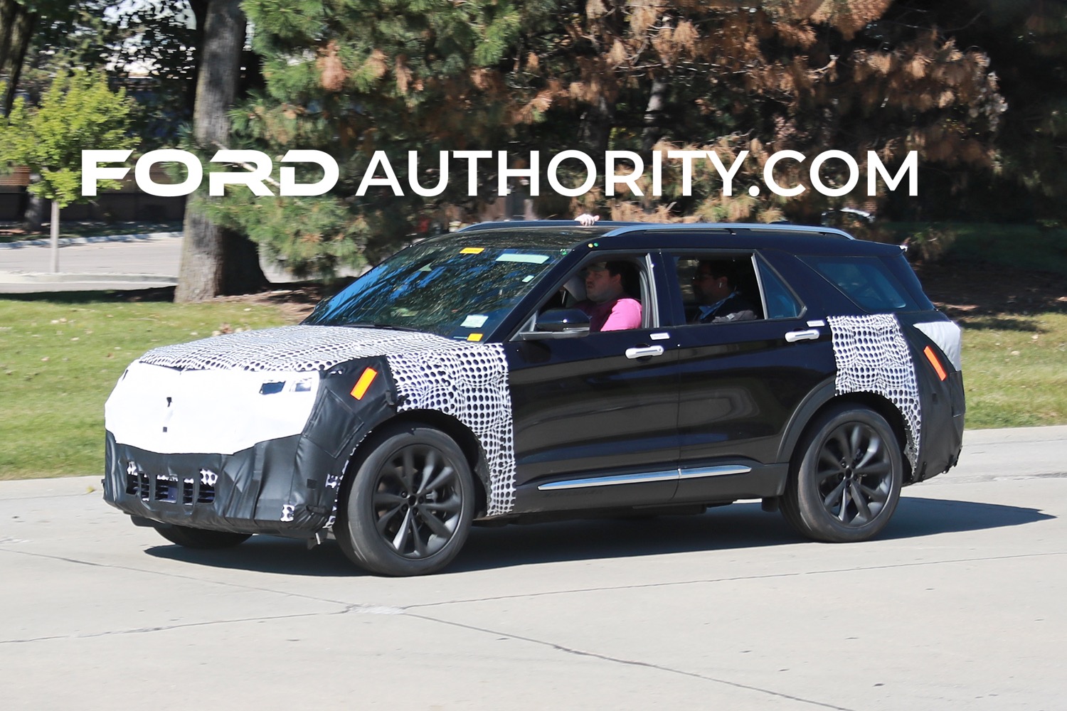 2024 Ford Explorer ST Prototype Spotted Testing For First Time