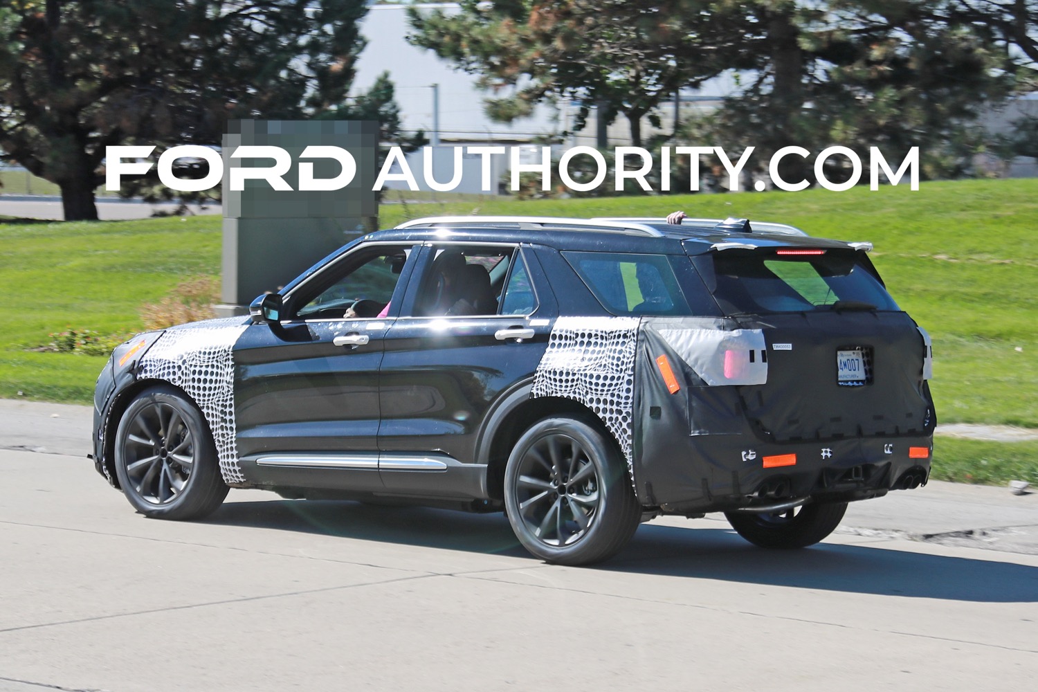 2024 Ford Explorer ST Prototype Spotted Testing For First Time