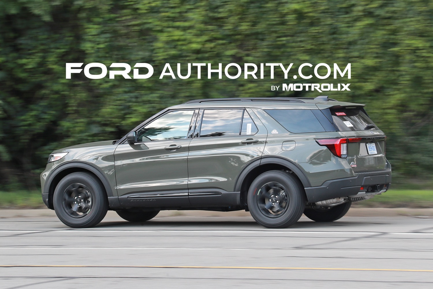 2024 Ford Explorer Timberline Refresh Prototype Spotted