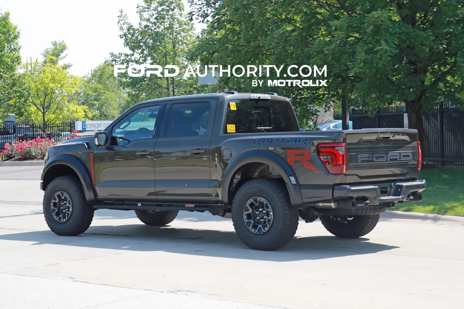 2024 Ford F150 Raptor R Spotted With New Graphics, Paint