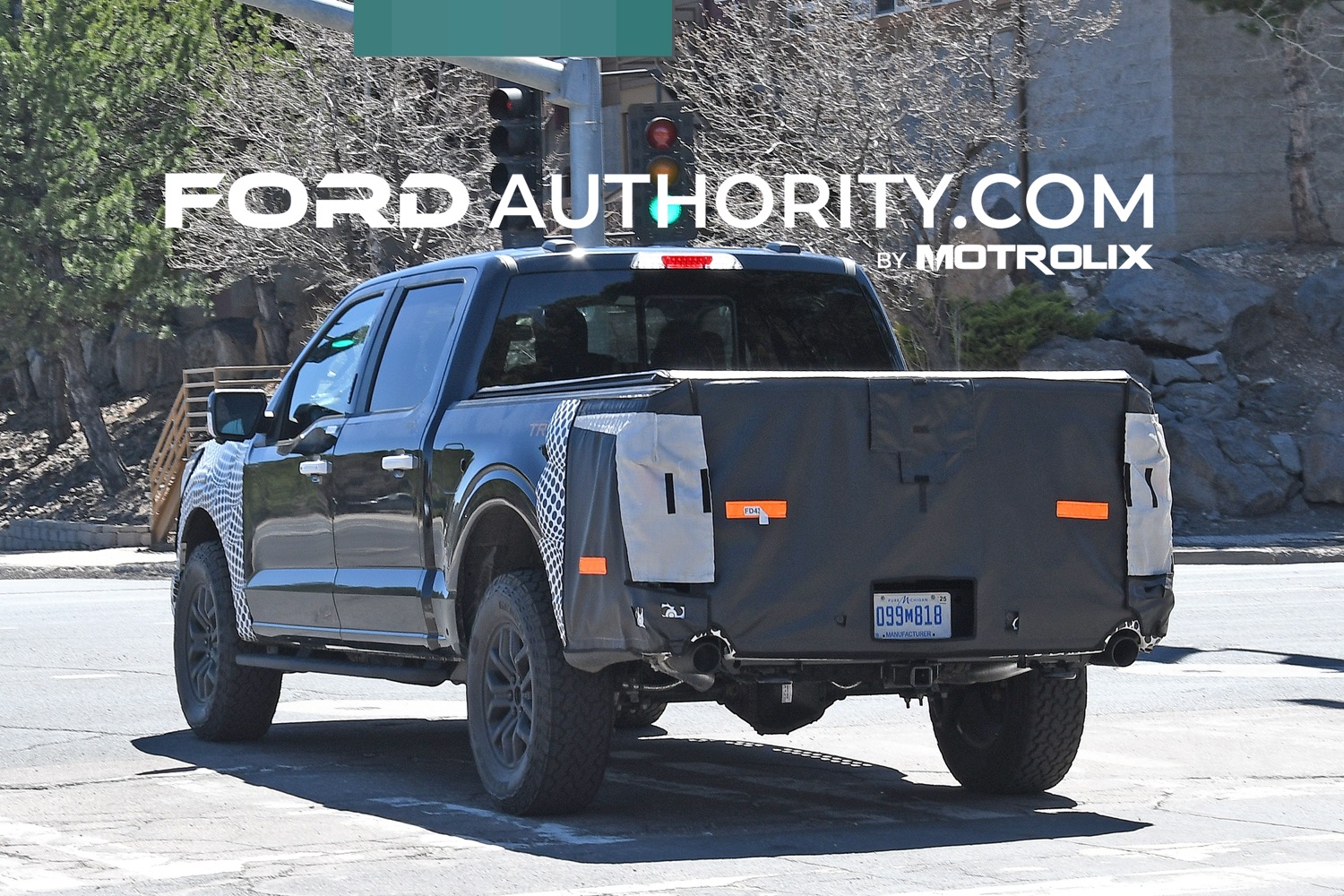2024 Ford F150 Platinum With Black Appearance Pack Spotted