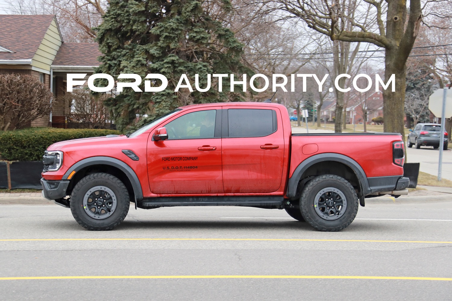 2024 Ford Ranger Raptor In Hot Pepper Red Real World Photos