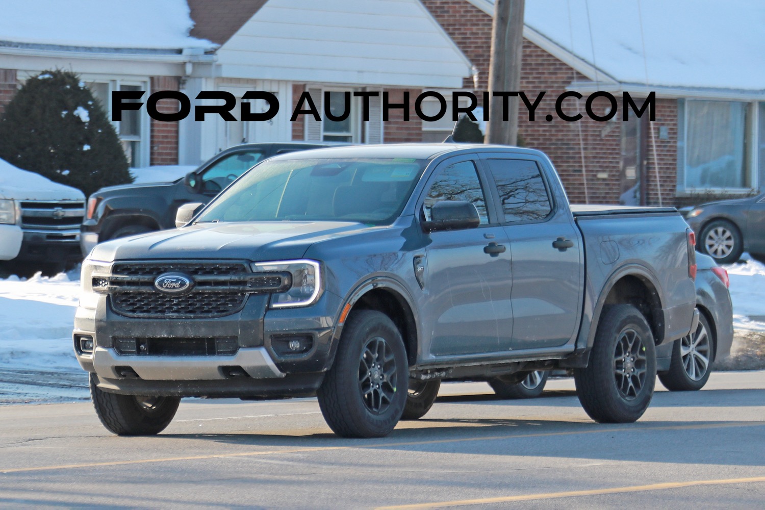 2024 Ford Ranger Lariat In Oxford White Real World Photos