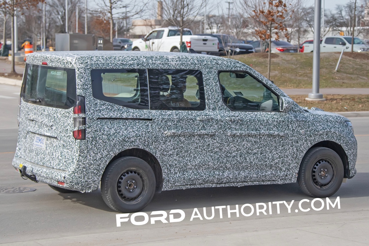 Next-Gen Ford Tourneo Courier Interior Spied For First Time