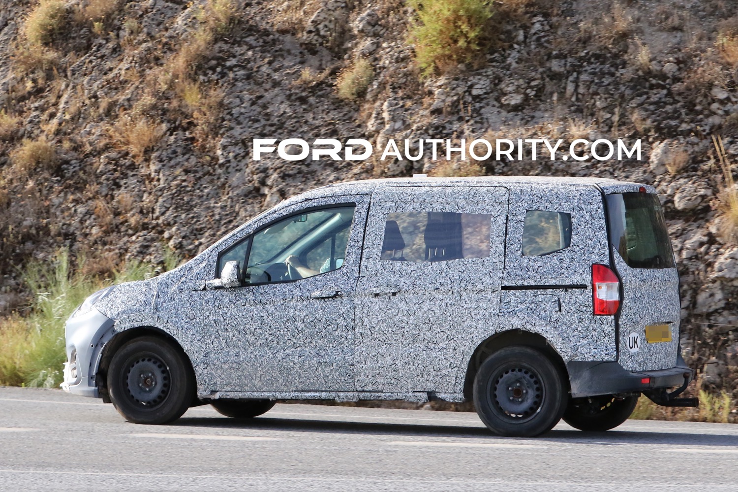 Next-Gen Ford Tourneo Courier Interior Spied For First Time