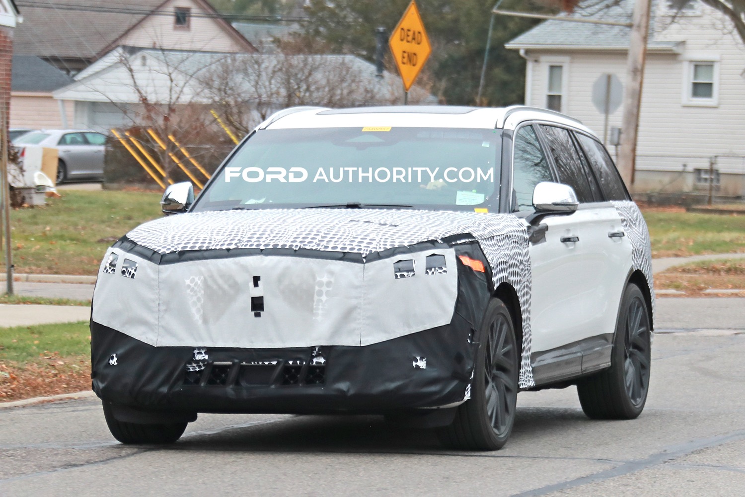 2024 Lincoln Aviator Interior Updates Spied Up Close