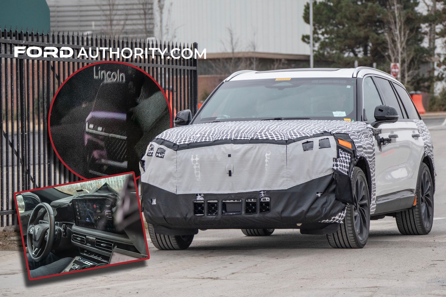 2024 Lincoln Aviator Grand Touring Refresh Spotted Testing