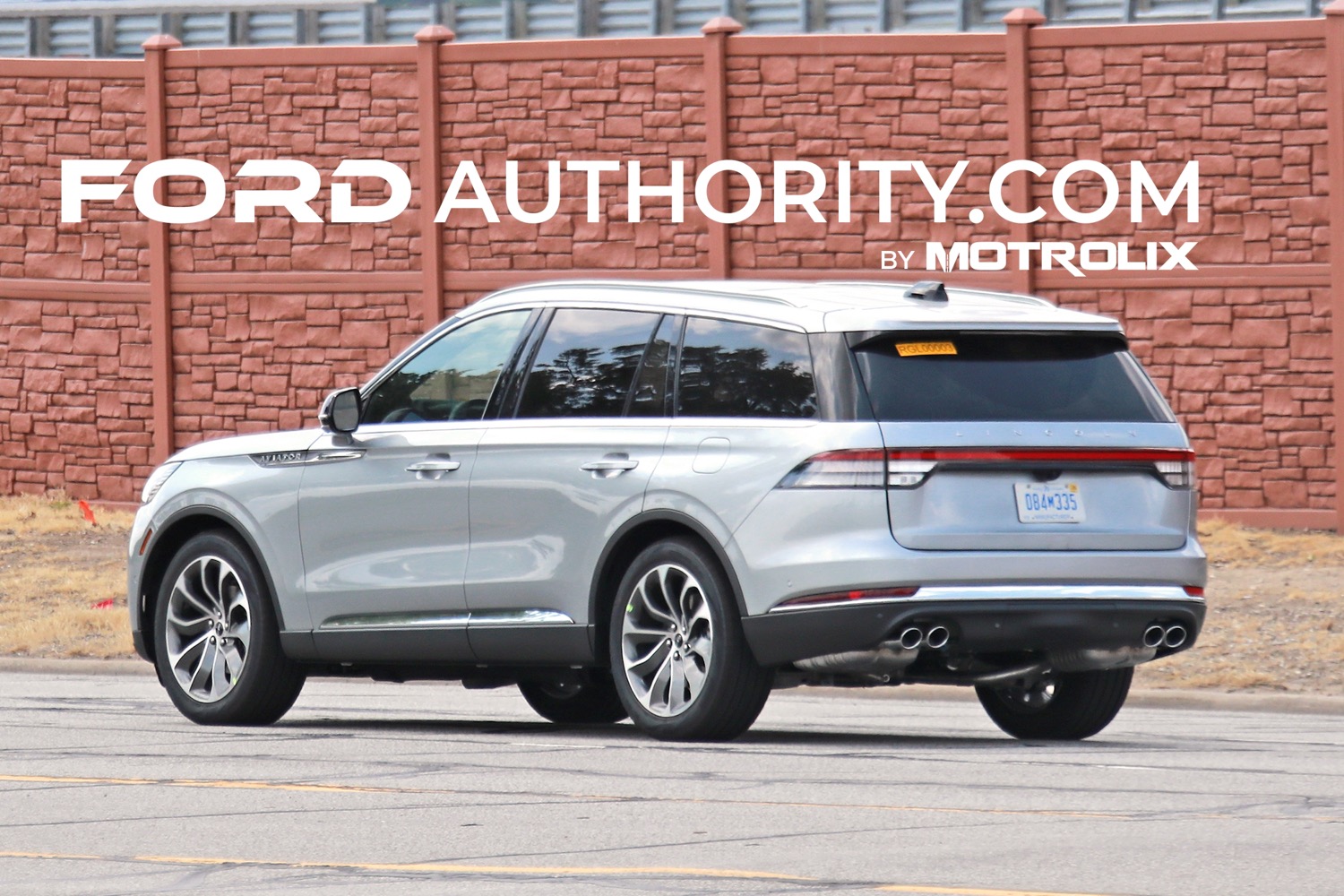 2024 Lincoln Aviator Grand Touring Refresh Spotted Testing