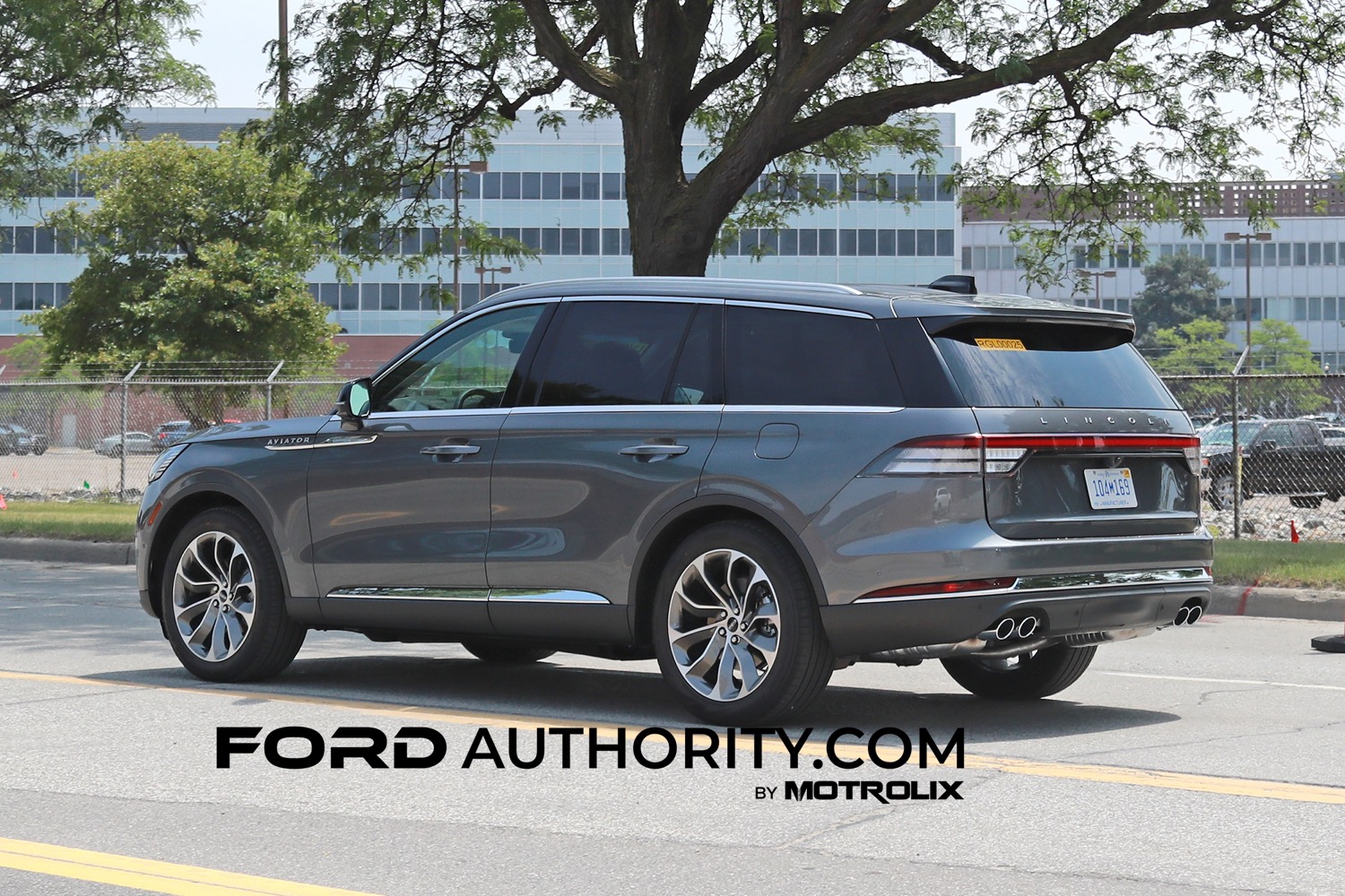 2024 Lincoln Aviator Grand Touring Refresh Spotted Testing