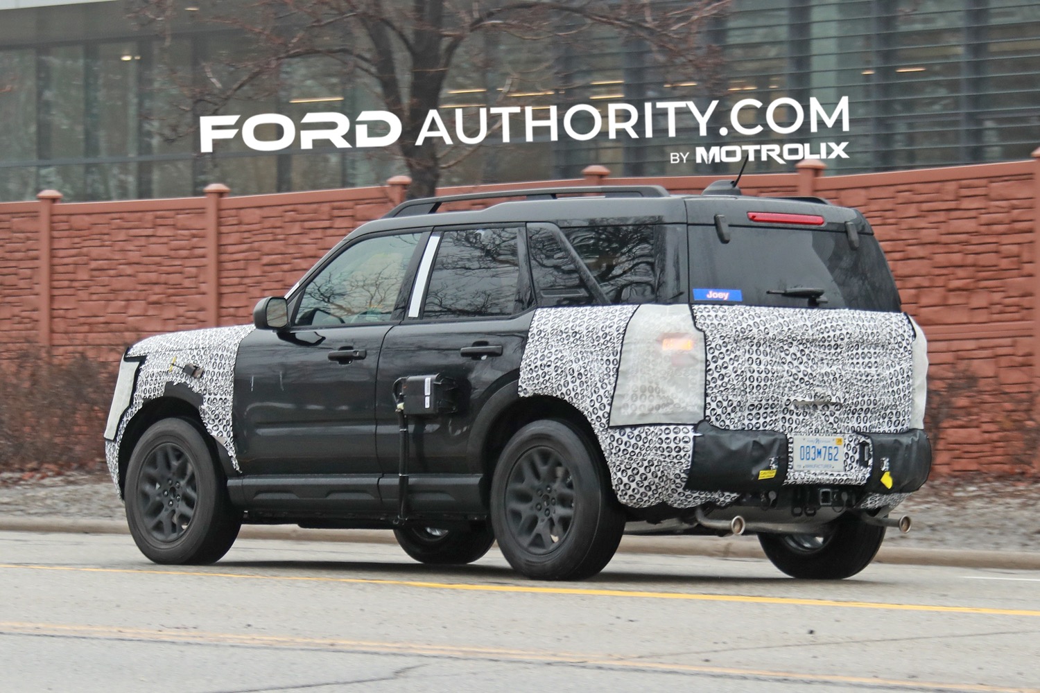 Refreshed 2025 Ford Bronco Sport Badlands Spied Photos