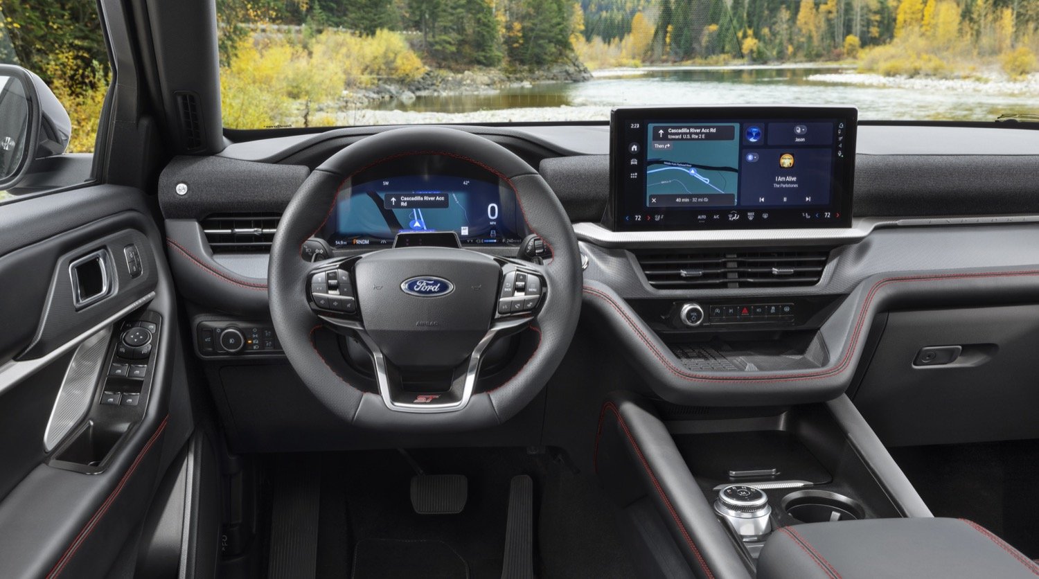 2025 Ford Explorer Mojave Dusk Interior