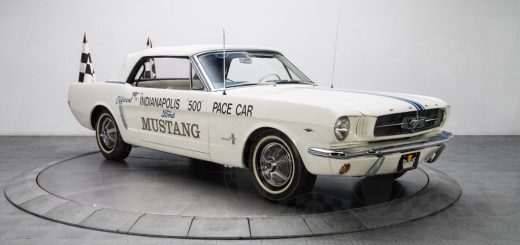 1964 Ford Mustang Indy 500 Pace Car Aluminum License Plate 