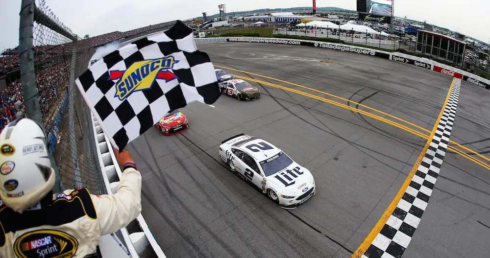 Brad Keselowski Wins Geico 500 At Talladega For Ford