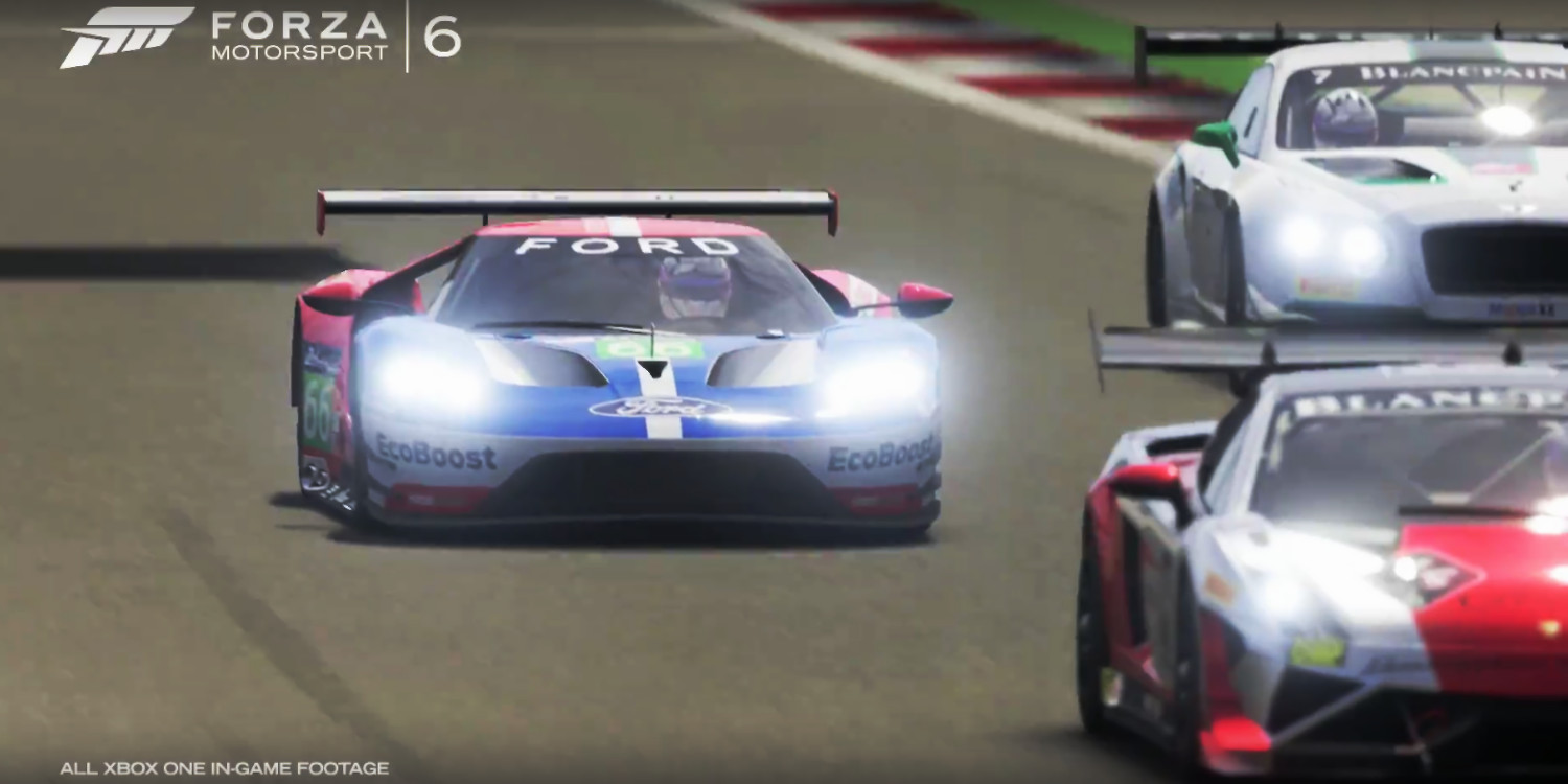 Watch: Ford GT Race Car Now Free In Forza 6