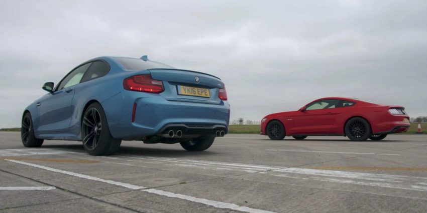 Drag Race: Ford Mustang GT vs. BMW M2 | Ford Authority