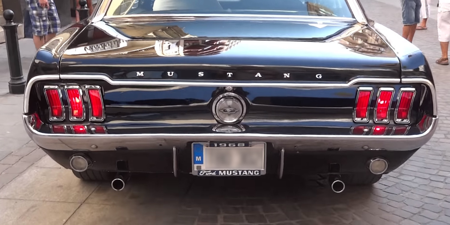 Watch 1968 Ford Mustang V8 Idles And Revs Ford Authority