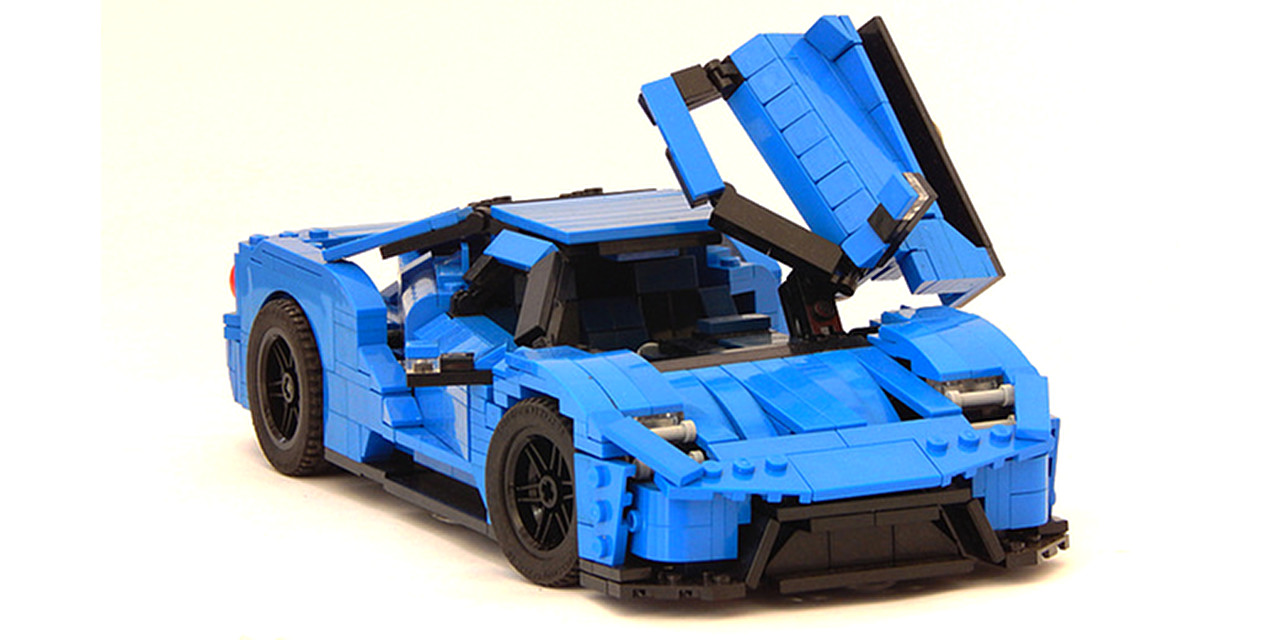 En nat melodi tennis Homemade Lego Ford GT On Lego Ideas | Ford Authority