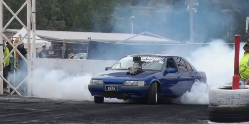 Watch: Blown Ford Falcon Burnout | Ford Authority